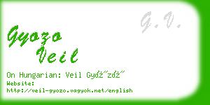 gyozo veil business card